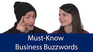 English Topics  MustKnow Business Buzzwords [upl. by Dukey858]