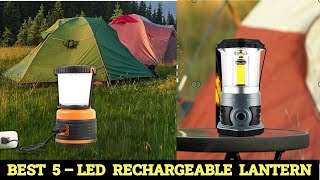 Top 5 Best LED Rechargeable Lantern 2023 2024 [upl. by Dawn]