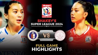 Ateneo VS San Beda  Shakeys Superleague Preseason Championship 2024  Full Game Highlights [upl. by Dore]