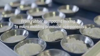 From rubber compound mixing to micro molding precision components [upl. by Mccormac420]