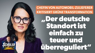 Chefin von AutomobilZulieferer „Der deutsche Standort ist einfach zu teuer und überreguliert“ [upl. by Suirradal]