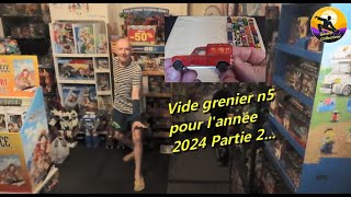 Vide grenier n5 pour lannée 2024 Partie 2 [upl. by Ennayelsel]