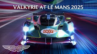 Aston Martin Valkyrie to fight for Le Mans Victory in 2025 [upl. by Xantha]