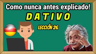 EL DATIVO ya no será más una complicación  Lección 26  Alemán Básico [upl. by Rosamond]