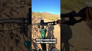 Trail 100 Part 2  Phoenix Mountain Preserve AZ mtb arizonatrail mtbguide mountainbiketrails [upl. by Henarat]