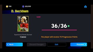 d beckham efootball 2024  david beckham max level  eFootball™ [upl. by Carita677]