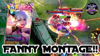 CHYY PH FANNY MONTAGE  FREESTYLE playing fanny in solo rank game [upl. by Dyana153]