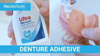 How to use denture adhesive [upl. by Terra]