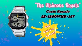 The Casio Royale  AE1200WHD 1AV  The Best Value for Money 💰  Watch This Before You get One [upl. by Nevaj949]