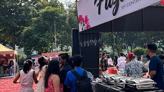 Food stalls at ABN ground Thomso 24 IIT Roorkee fest [upl. by Lleoj]