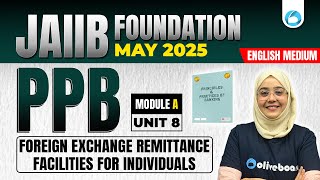 JAIIB May 2025  JAIIB PPB English Medium Module A Unit 8  JAIIB Exam Preparation 2025 [upl. by Kubiak]