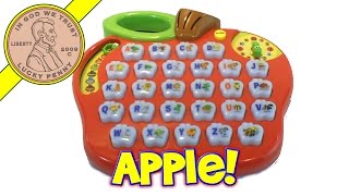 VTech Preschool Learning Alphabet Apple 26 Sounds Musical Time Clock [upl. by Halle]