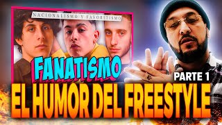 FANATISMO EN EL FREESTYLE  PIEZAS REACCIONA A EL HUMOR DEL FREESTYLE 12 [upl. by Gibby]