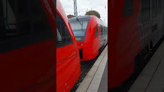 Linnt 54 in Kaiserslautern HBf in Dopelttraktion nach Bad Dürkheim BF 2024 [upl. by Kolk775]