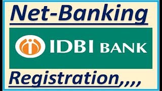 IDBI bank net banking registration online [upl. by Nabi717]