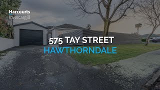 FOR SALE  575 Tay Street Hawthorndale  Harcourts Invercargill [upl. by Sucitivel]