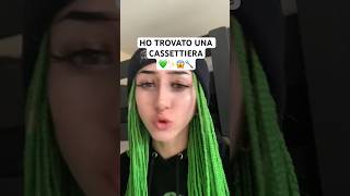 HO TROVATO UNA CASSETTIERA PER STRADA 💚😱🤣 [upl. by Eirol]