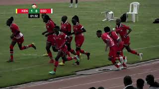 HARAMBEE STARLETS vs BRIGHT STARLETS 2022 AWCON QUALIFIERS [upl. by Annahsit]