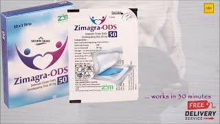 ZIMAGRA ODS Sildenafil Citrate 50 mg [upl. by Mateya293]