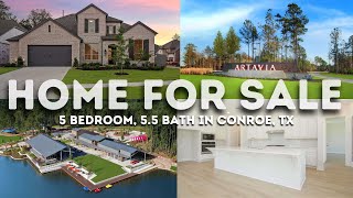 DREAMY HOME FOR SALE IN CONROE TX  ARTAVIA [upl. by Elicia]