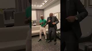 Limpopo boybujwa Teaching our Minister how to dance 😅😂🔥🙌🏻 yebolapho [upl. by Bolger]