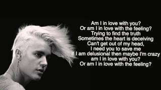 Justin Bieber  The Feeling Lyrics ft Halsey HD Lyrics Explained [upl. by Monie402]