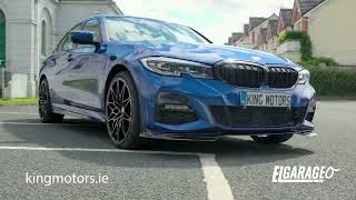 2020 BMW 330e M Sport M Design PHEV  Full Performance amp Economy Review at King Motors Dublin [upl. by Gnut]