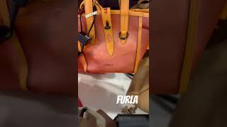 FURLA METROPOLIS CARAMELLO amp NET TOTE BUCKET BAG amp CROSSBODY BAG furla totebag crossbodybag [upl. by Truc]