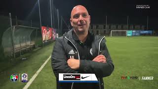 🎤Eur vs Pisana  Lintervista a mister Benedetti [upl. by Boyse]