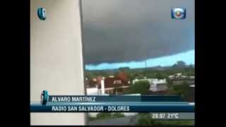 Tornado en Dolores Soriano Uruguay 6 de diciembre de 2012 [upl. by Gonroff]