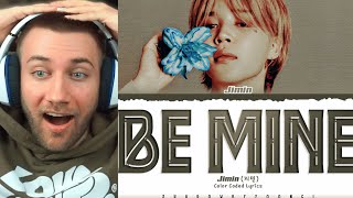 A MASTERPIECE Jimin Be Mine  REACTION [upl. by Merras]