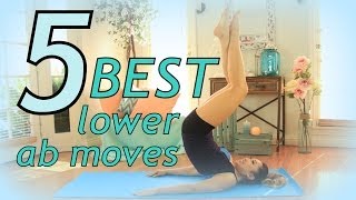 5 Best Exercises to Flatten your Lower Belly [upl. by Nedle112]