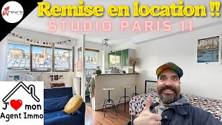 ✨ Studio Meublé avec Parking et Vue Dégagée à Paris 11  Une RARE Opportunité 🌇 [upl. by Sinegold]