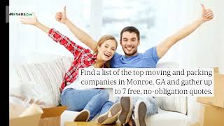 Monroe GA Get Free QuotesEstimates For Local Licensed OutOfState MoversMoving Companies [upl. by Meerek54]