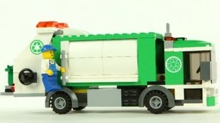 LEGO CITY Garbage Truck Lego 4432 レゴ  Muffin Songs Toy Review [upl. by Dworman]