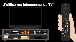 Assistance Orange  Jappaire ma télécommande décodeur TV4 [upl. by Lledal577]