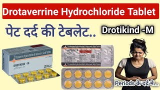 Drotaverine Hydrochloride Tablets Uses In Hindi  Side Effects Warning Brand Name [upl. by Sheaff]