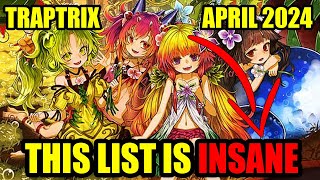 Traptrix Deck Profile  April 2024  YUGIOH [upl. by Airotna]