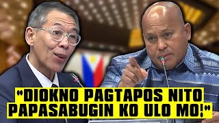 Diokno at Bato NAGKAINITAN sa Senado [upl. by Rossie908]