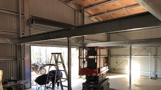 My Best shed build  mezzanine floor PT 9 [upl. by Anneres]