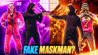 Diamond Heist In Free Fire World Part 8 🔥Fake Vs Real Maskman 💫 [upl. by Adaminah534]