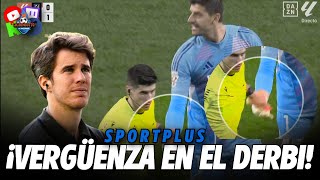 ‼️ VERGÜENZA EN EL DERBI MADRILEÑO  SPORTPLUS [upl. by Cressida]