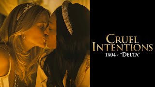 Cruel Intentions  Caroline Kisses Annie  quotDeltaquot 1x04 [upl. by Alleb]