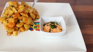 Patatas Bravas  Spicy Potatoes [upl. by Walther318]