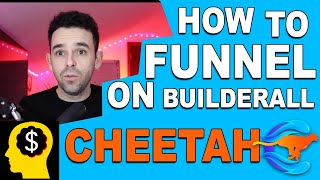 How To Create a Sales Funnel in Builderall Cheetah Builder StepbyStep [upl. by Aihsetan488]