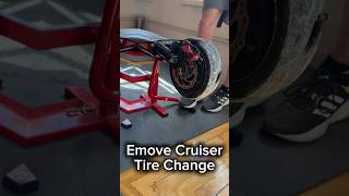 Emove Cruiser Repair and Tire Change shorts electricscooter fyp [upl. by Tedman]