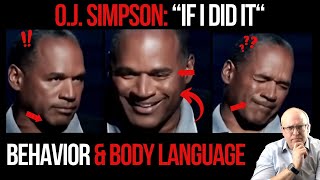 OJ Simpson Hypothetical Confession Behavior and Body Language [upl. by Nork]