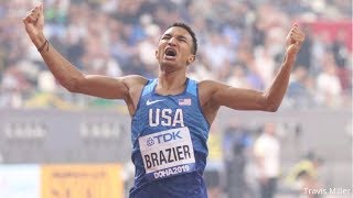 Brazier On Becoming First American 800m Champion [upl. by Yesor]