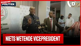 🚀 De Nieuwe Politiek LIVE • VP Brunswijk over actualiteiten Suriname [upl. by Pennie]