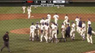 BB Troy vs Samford Highlights [upl. by Edina]